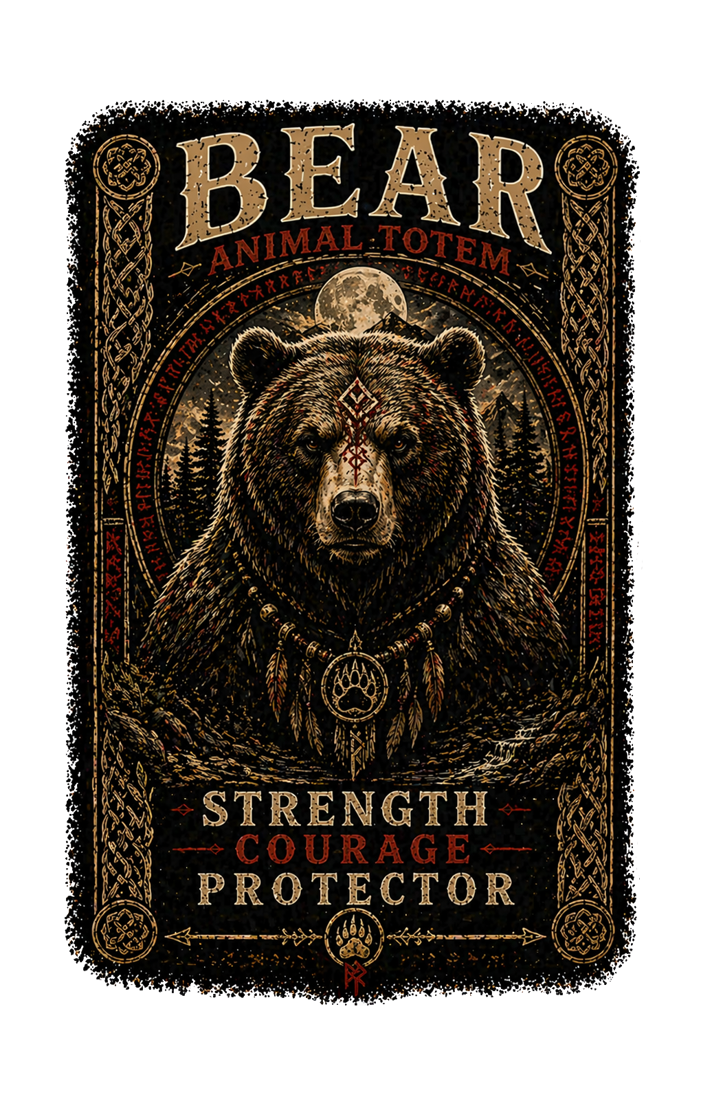 Bear Totem T-shirt