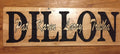 Custom Hand Routed Family Sign