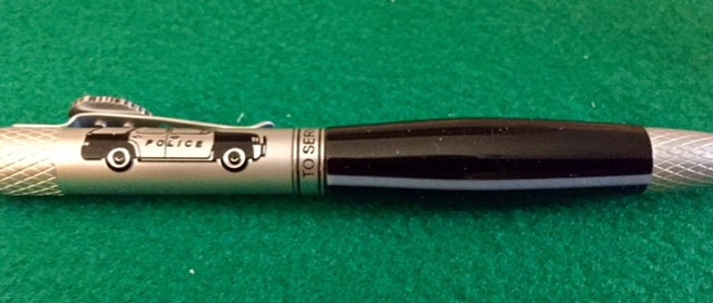 Thin Blue Line Law Enforcement Pen