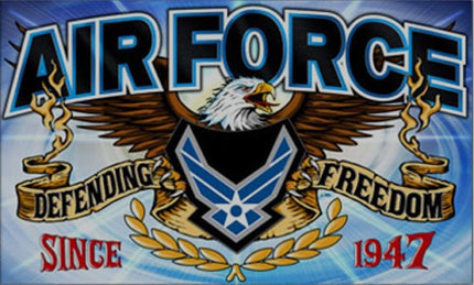 US Air Force Blue Background Pen Blank