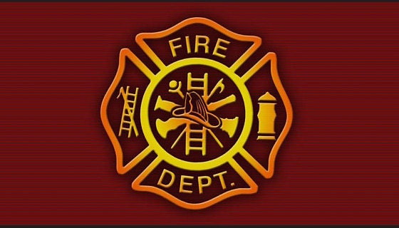 Fireman on Red Pen Blank