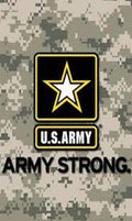 US Army Camouflaged Pen Blank