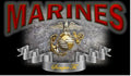 Licensed US Marine Pen Blank Gray
