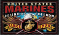 Licensed US Marine Pen Blank Black