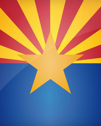 Arizona State Flag Pen Blank