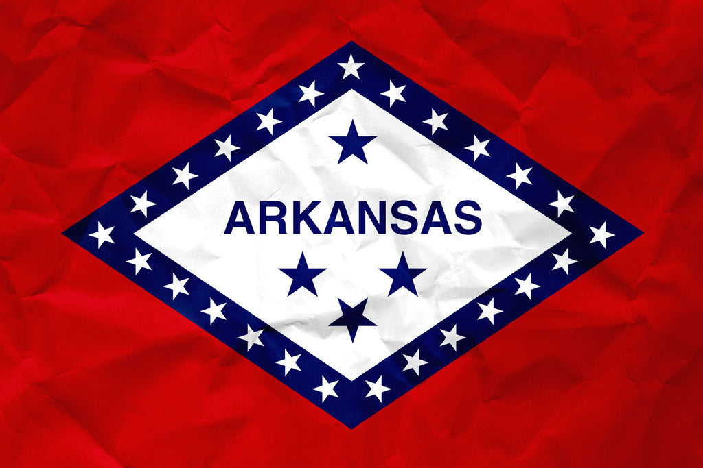 Arkansas State Flag Pen Blank