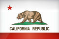 California State Flag Pen Blank