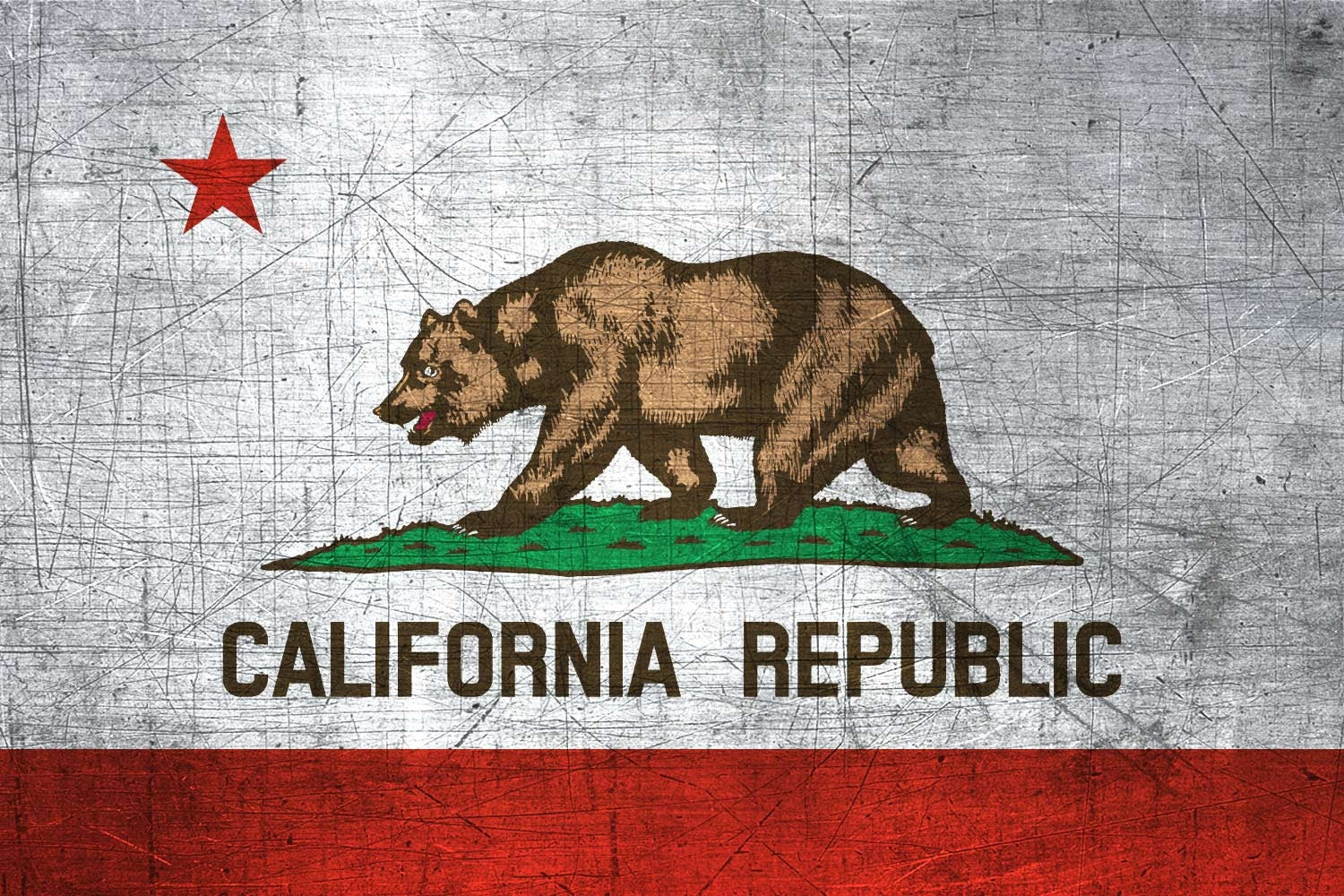 California State Flag Pen Blank