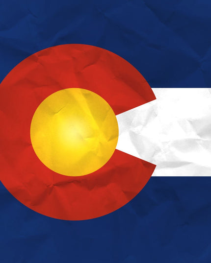 Colorado State Flag Pen Blank