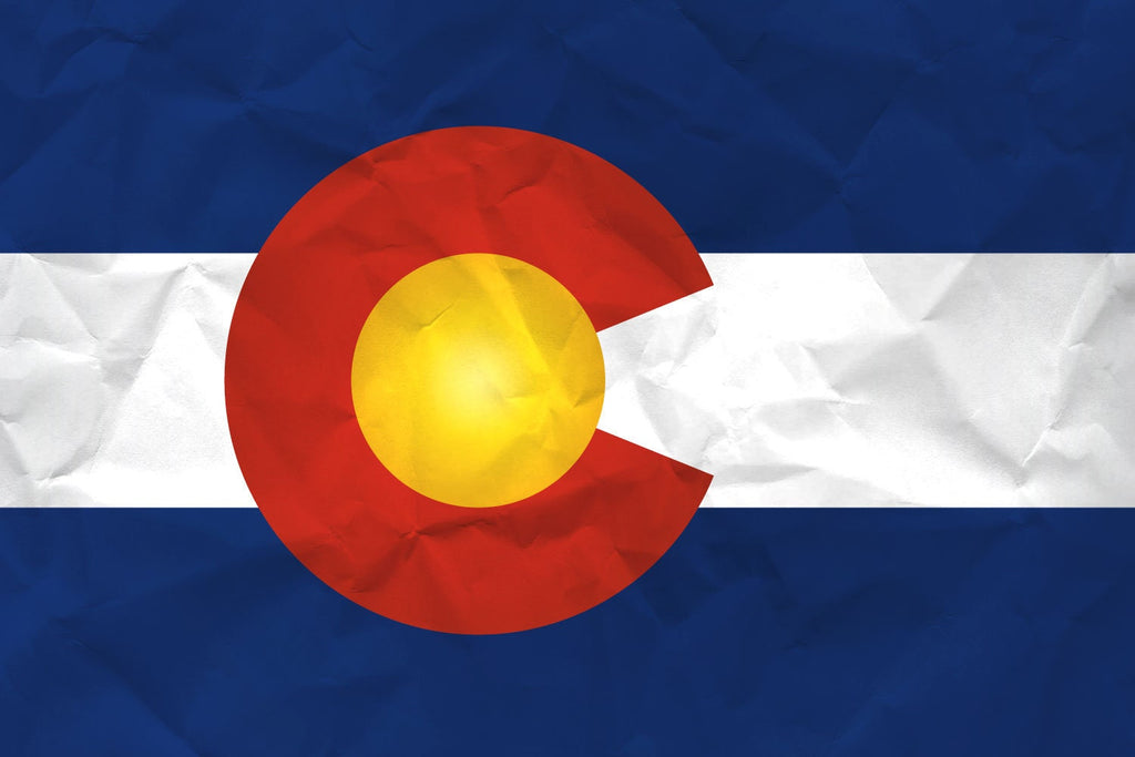 Colorado State Flag Pen Blank