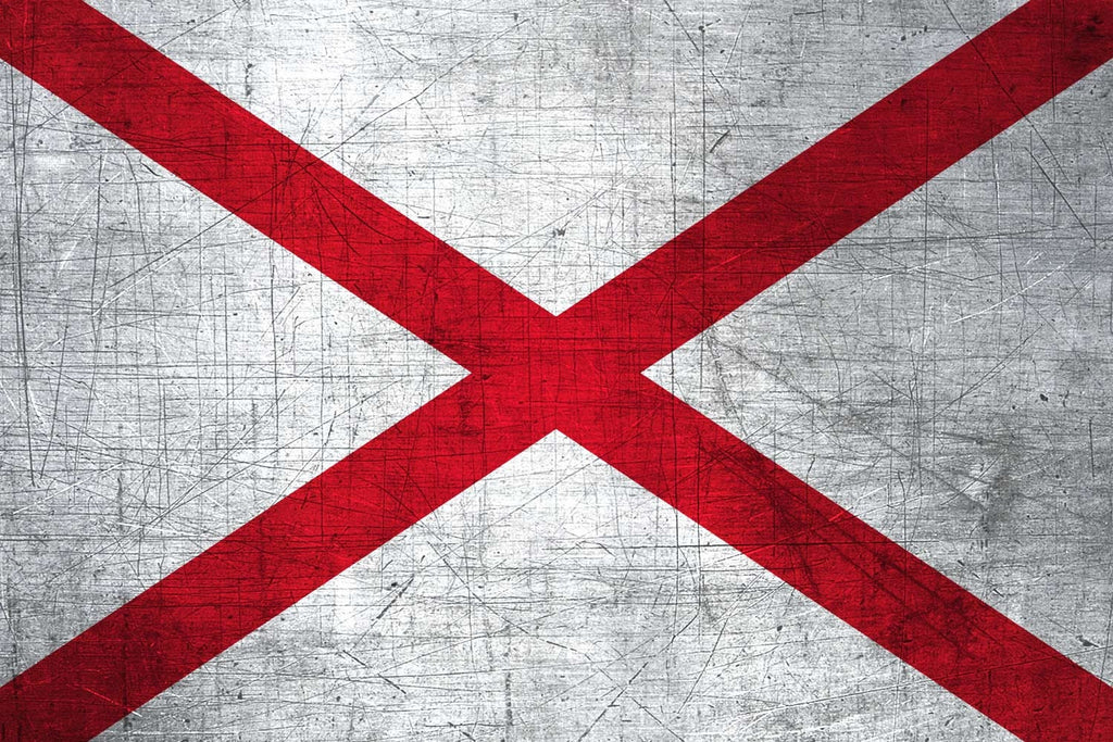Alabama State Flag Pen Blank