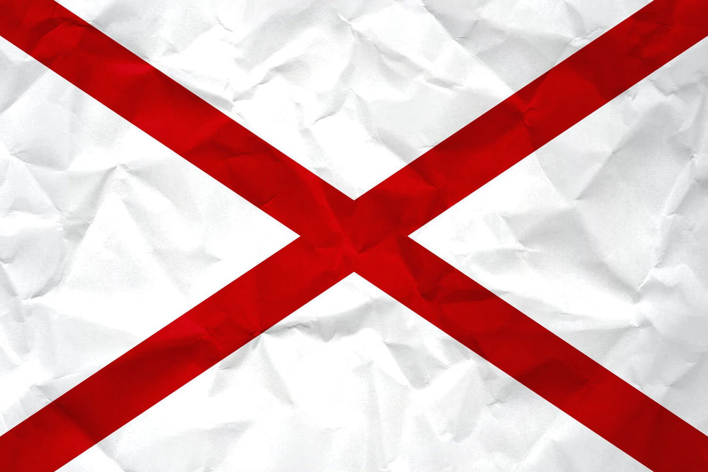 Alabama State Flag Pen Blank