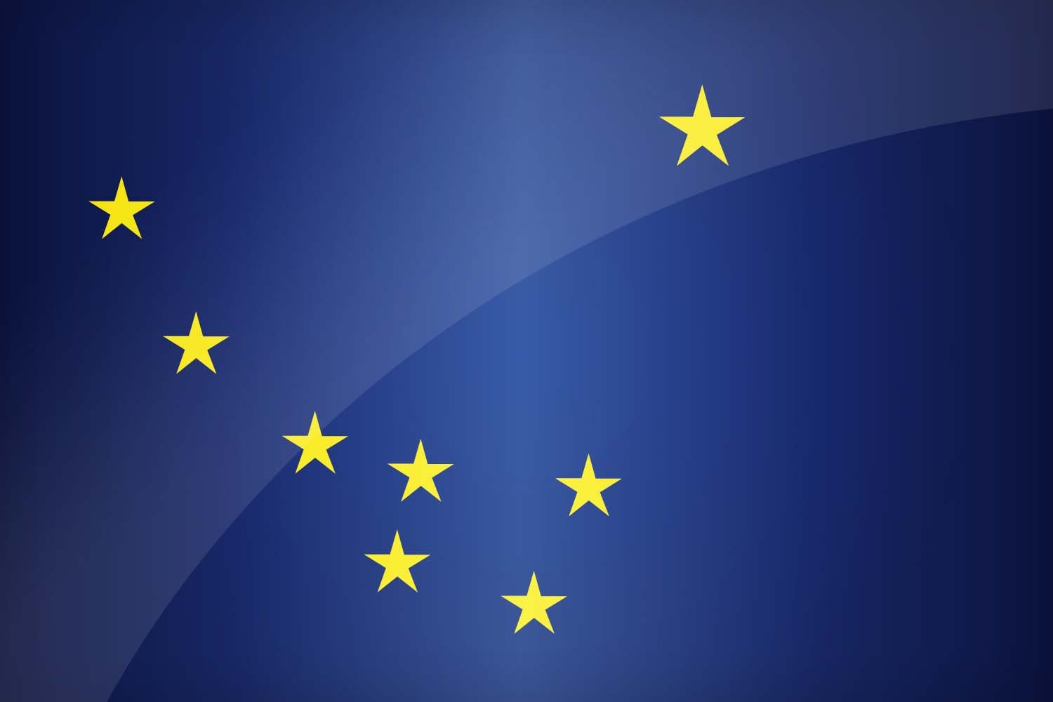 Alaska State Flag Pen Blank