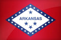 Arkansas State Flag Pen Blank