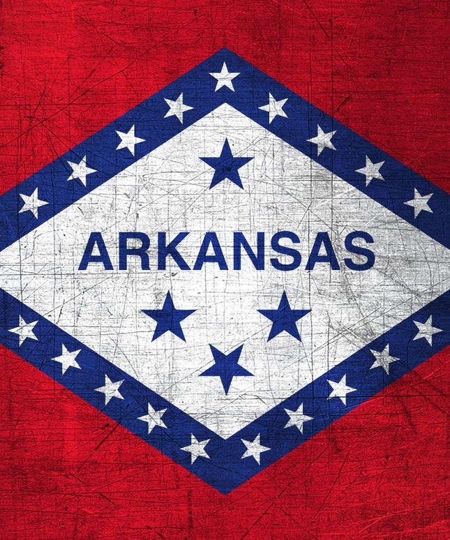 Arkansas State Flag Pen Blank