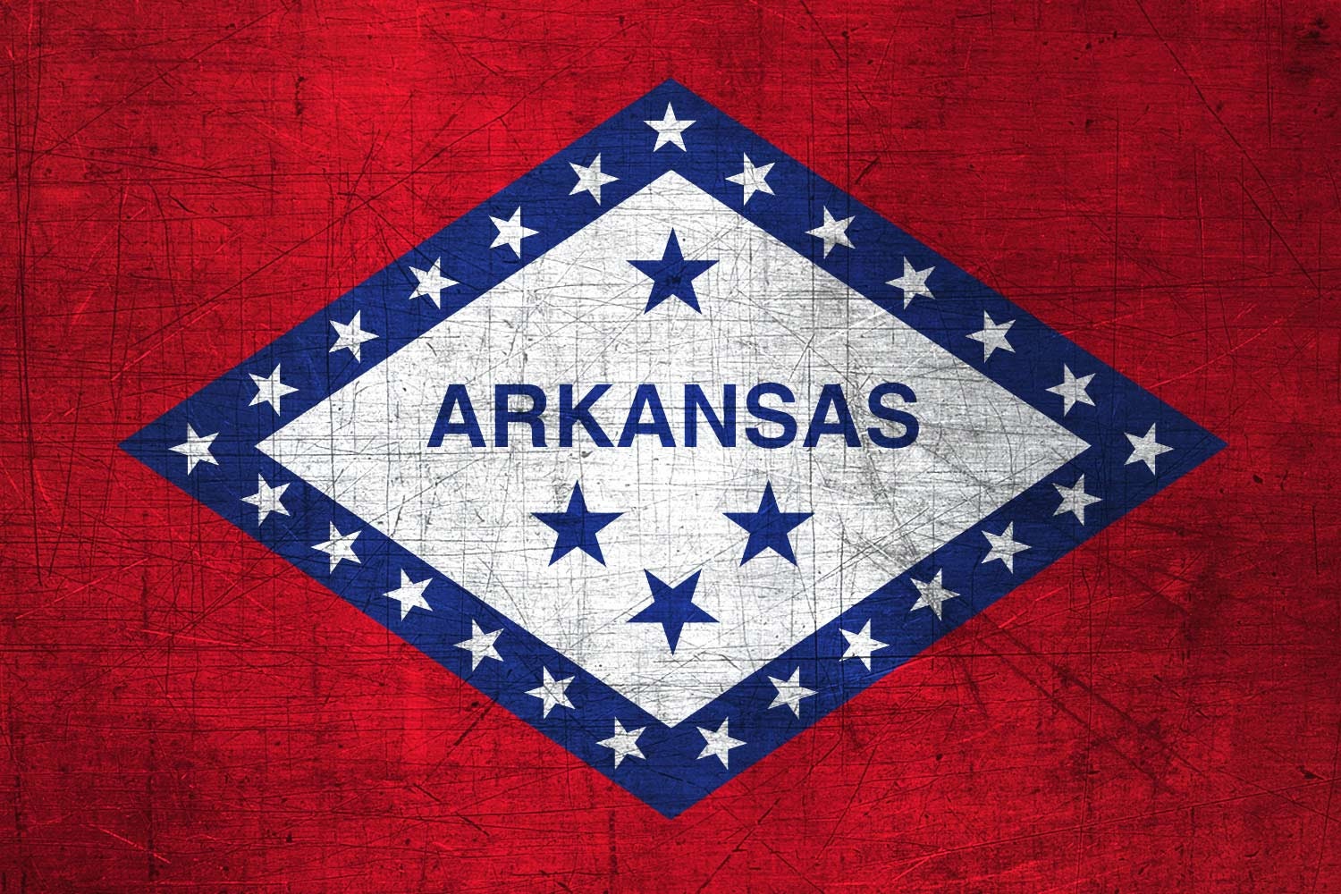 Arkansas State Flag Pen Blank