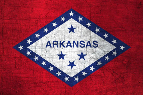 Arkansas State Flag Pen Blank