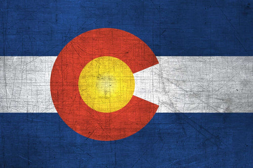 Colorado State Flag Pen Blank