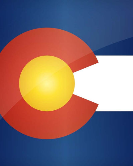 Colorado State Flag Pen Blank