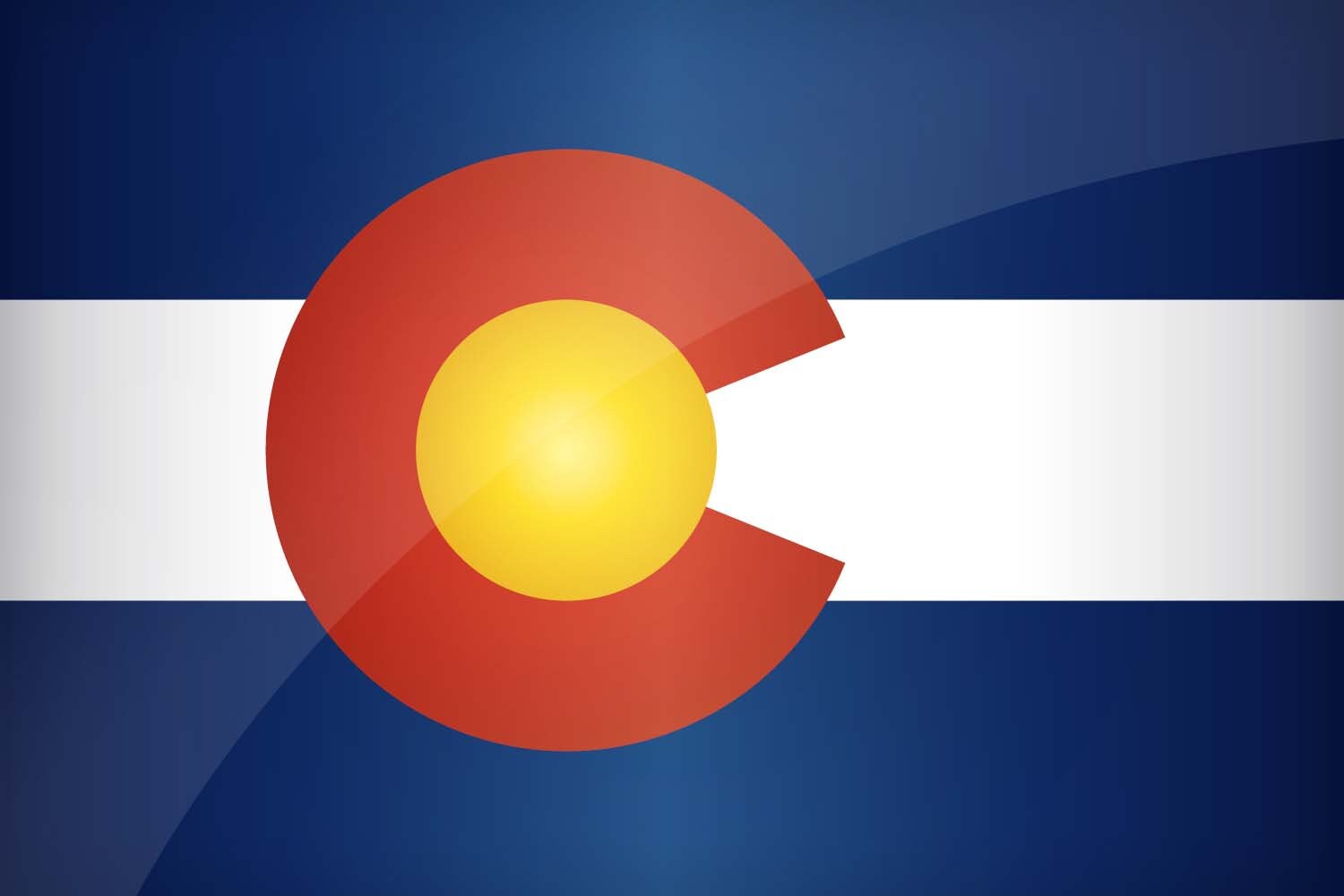 Colorado State Flag Pen Blank