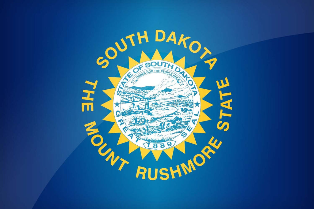 South Dakota State Flag Pen Blank
