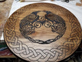 Custom Hand Carved Odin’s Raven