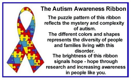 Autism Awareness Pen Blank
