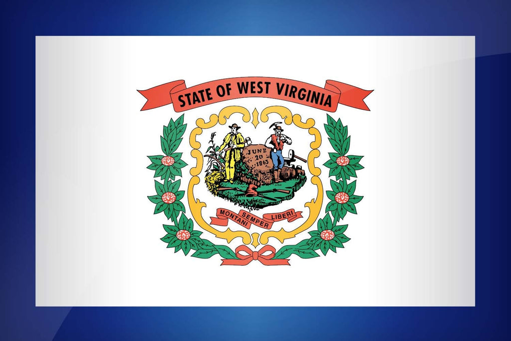 West Virginia State Flag Pen Blank