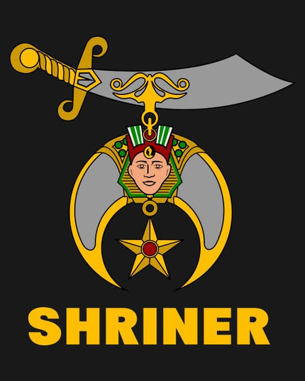 Shriner Black Background