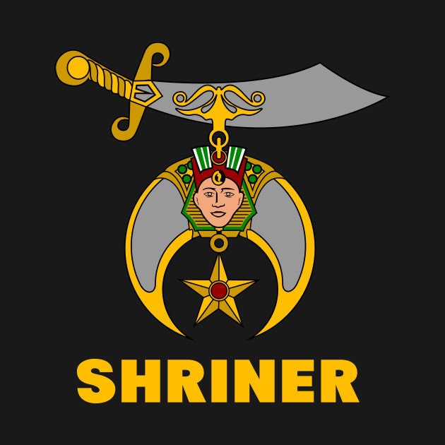 Shriner Black Background