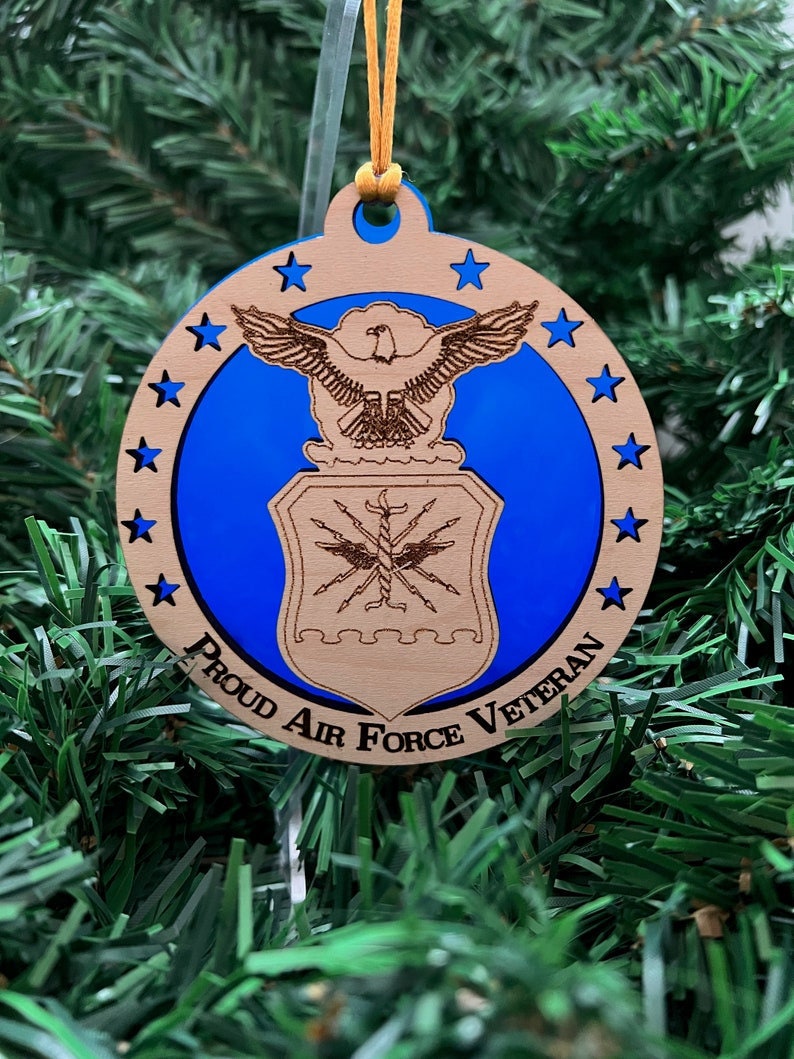 Proud Air Force Veteran Ornament
