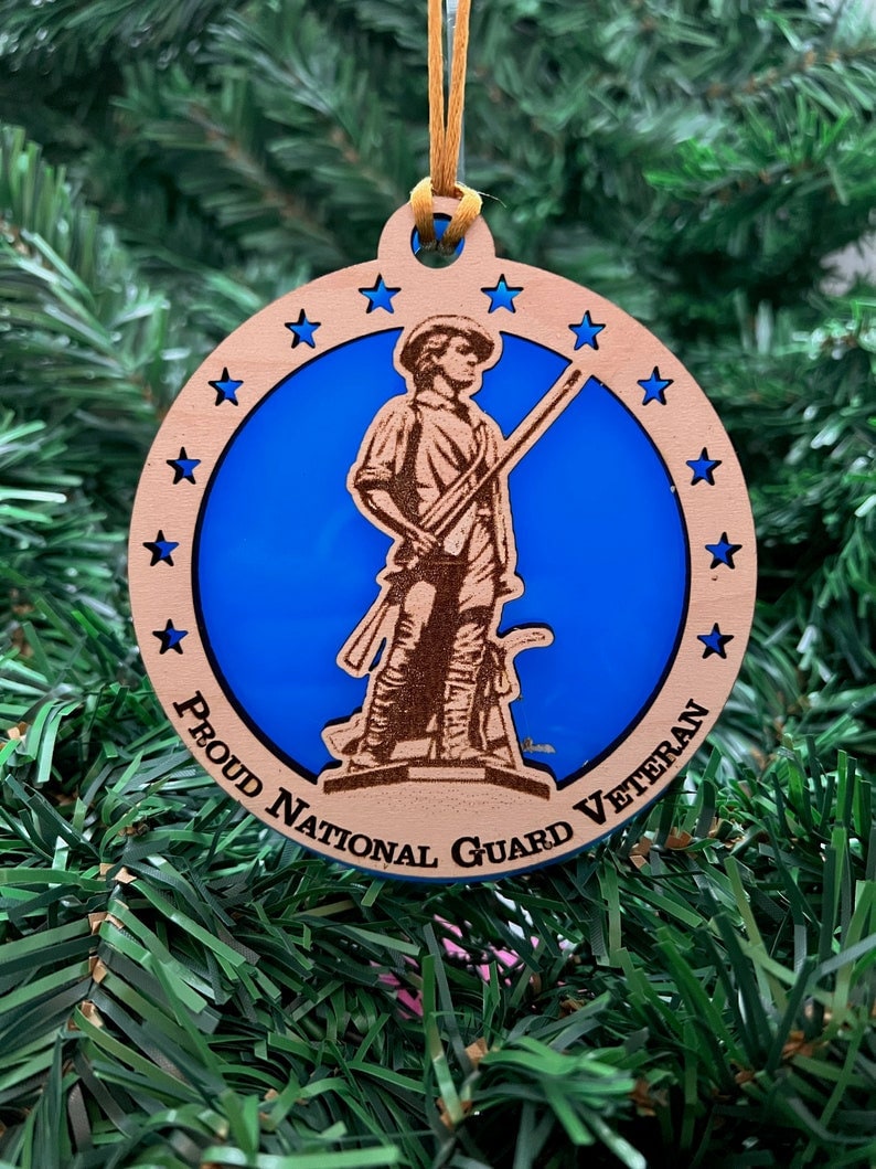 Proud National Guard Veteran Ornament