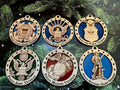 Set of 6 Proud Veteran Ornaments