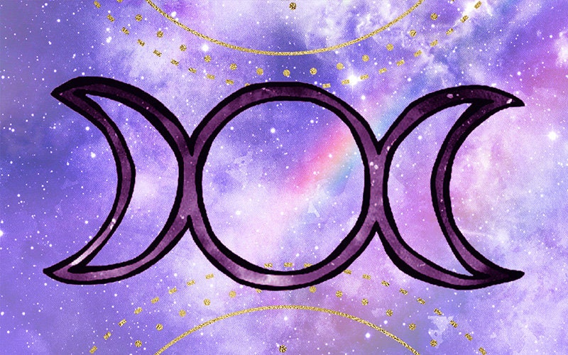 Purple Triple Moon