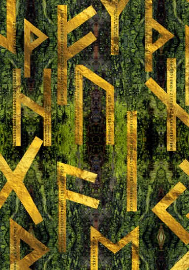 Green Gold Runes