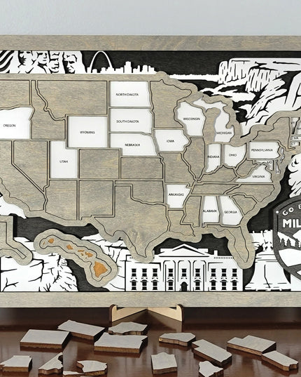 Landmarks Travel Map