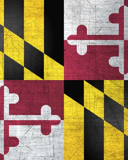 Maryland State Flag Pen Blank