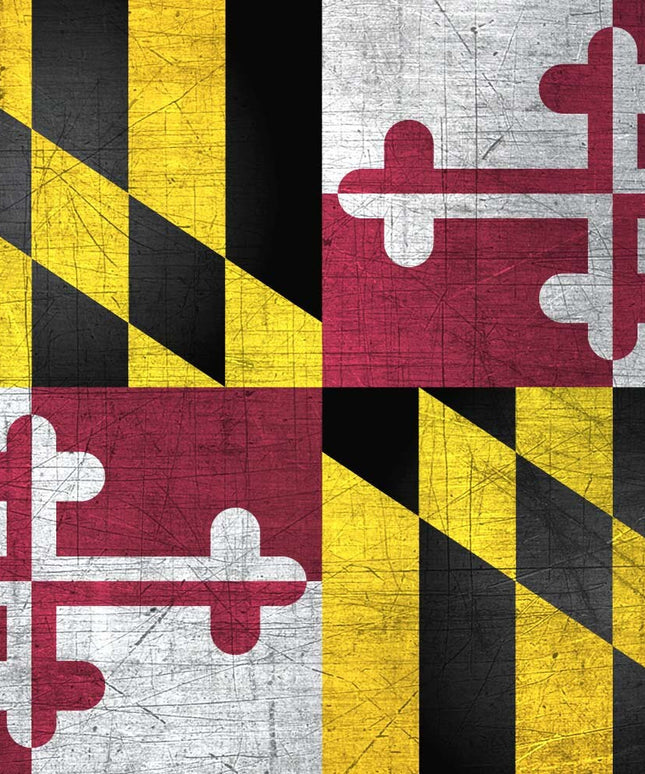 Maryland State Flag Pen Blank