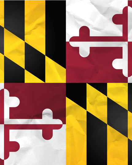Maryland State Flag Pen Blank