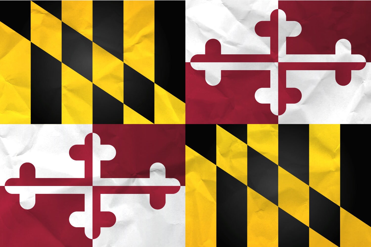Maryland State Flag Pen Blank