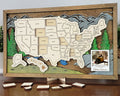 Mountains Travel Map