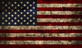 Weathered American Flag