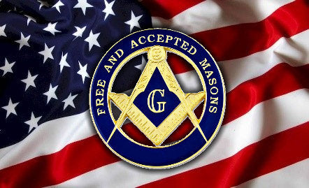 Free and Accepted Masons on US Flag
