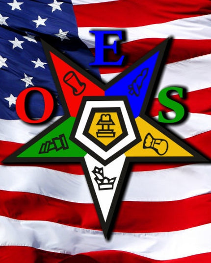 Order of Eastern Star on US Flag
