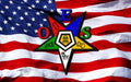 Order of Eastern Star on US Flag