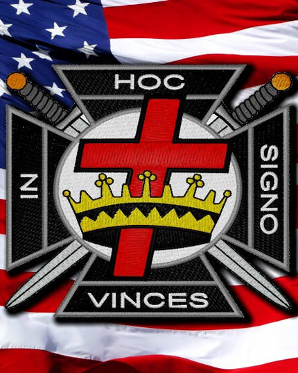 Knight Templar on US Flag