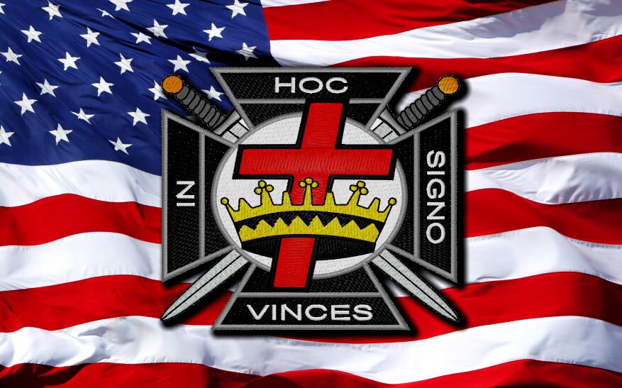 Knight Templar on US Flag