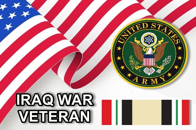 Iraqi Freedom Combat badge (Choose Your Branch of Choice)
