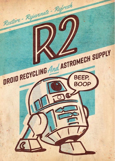 Star Wars Droid Tube in Pen Blank