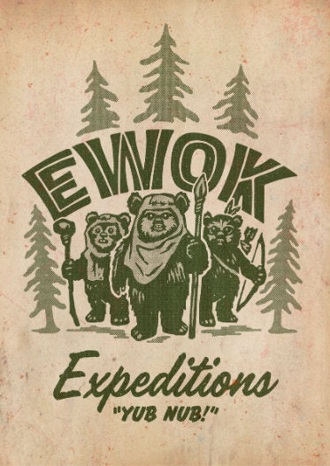 Star Wars - Funny Travel Posters (tube in Pen Blanks)
